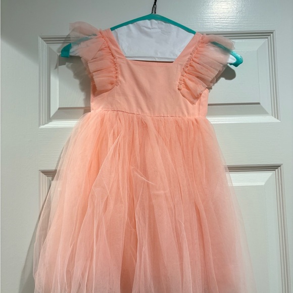 Pink Tulle Dress for Girls - Picture 2 of 3
